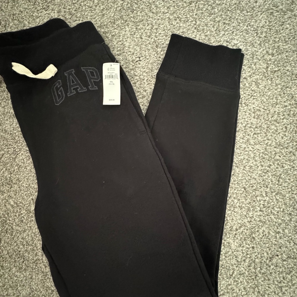 GAP Kids Black Joggers